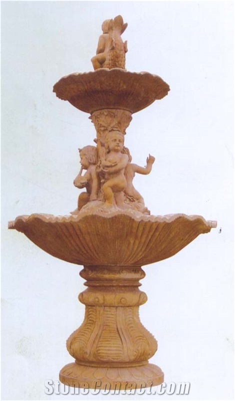Garden Water Fountain,Stone Water Fountain, Marble Water Fountain, Sculptured Fountain