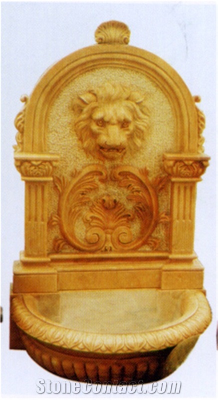 garden water fountain,stone water fountain, marble water fountain, sculptured fountain