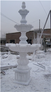 garden water fountain,stone water fountain, marble water fountain, sculptured fountain