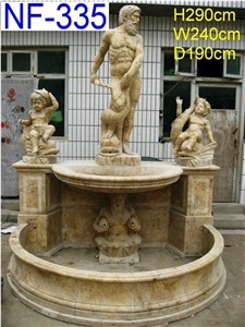 garden water fountain,stone water fountain, marble water fountain, sculptured fountain