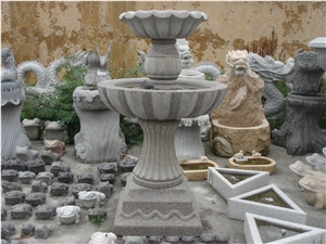 garden water fountain,stone water fountain, marble water fountain, sculptured fountain