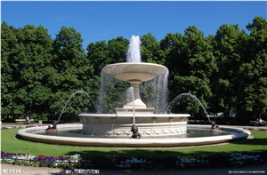 Garden Water Fountain,Stone Water Fountain, Marble Water Fountain, Sculptured Fountain