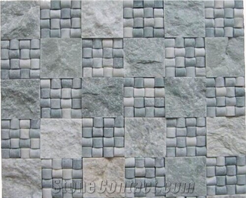 Green Marble Drick Mosaic