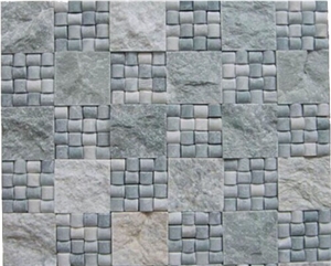 Green Marble Drick Mosaic