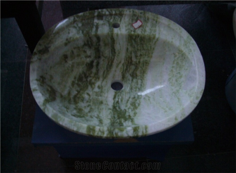 Green Onyx Sinks & Basins