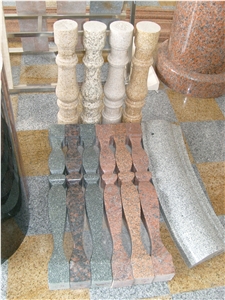 Green Red Beige Brown Granite Balustrade