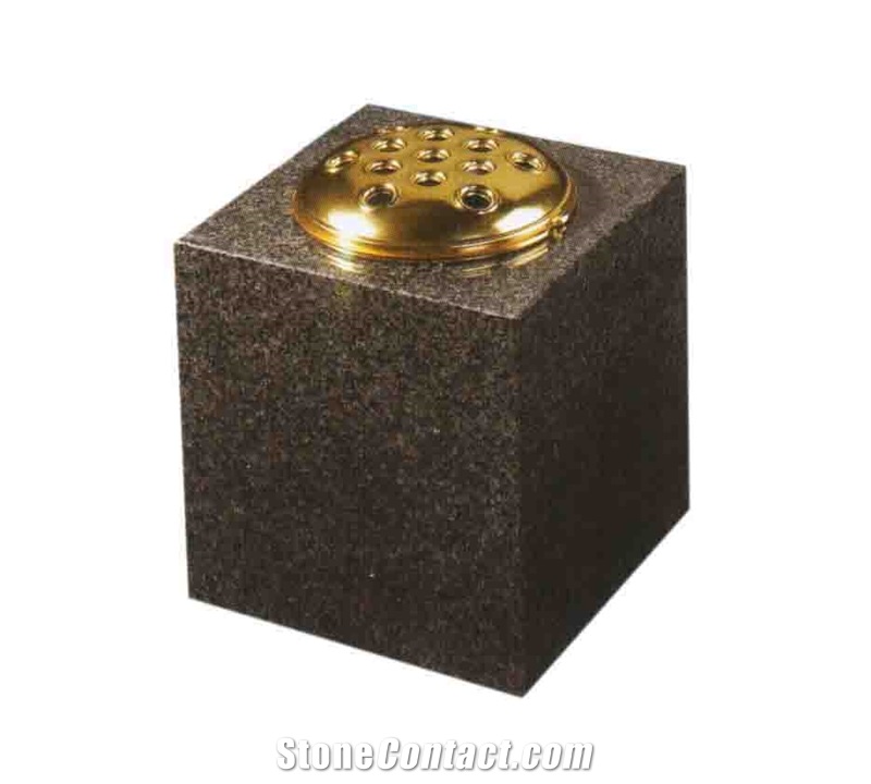 Grey Granite Monumental Vasas,Flower Holders