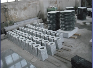 Grey Granite Vases, G603 Monumental Vases