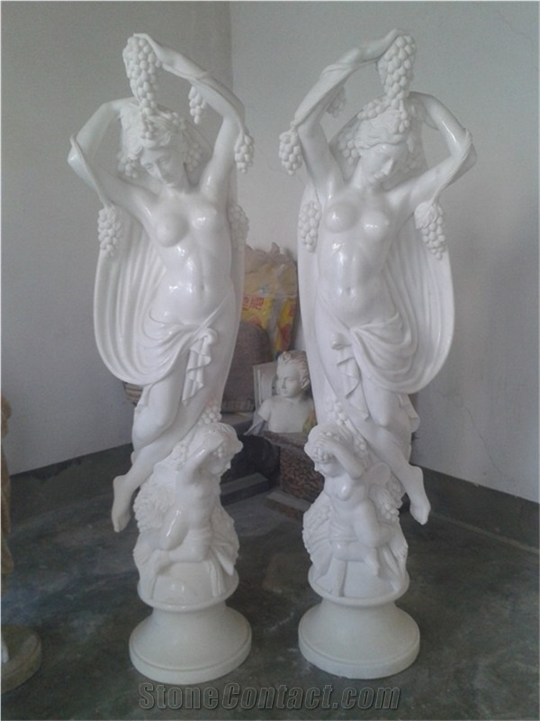 Handcarved Sculpture,Natural Stone Carving,Human Sculpture & Statue