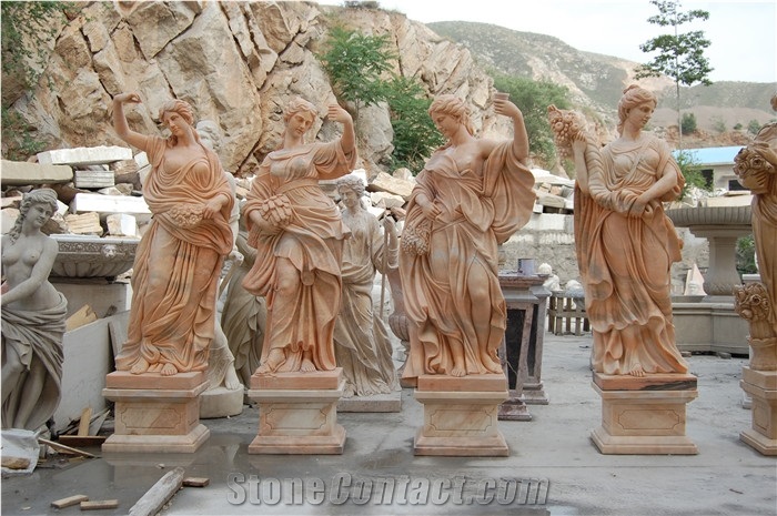 Handcarved Sculpture,Natural Stone Carving,Human Sculpture & Statue