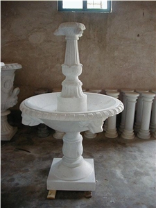 Hunan White Marble Garden Fountains