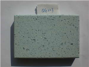Light Blue Artificial Quartz Stone Slab