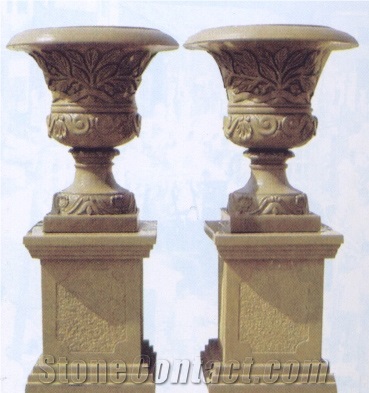 Made in China High Quality Stone Flowerpot