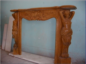 Marble Fireplace Mantel