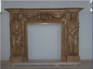 Marble Fireplace Mantel