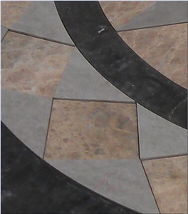 Marble Mosaic Medallion Design, Round Medallion,Floor Medallion