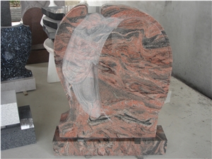 multicolor red granite tombstone,upright monument and headstone multicolor red granite tombstone,upright monument and headstone