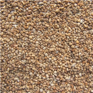 Natural Chinese Yellow Gravel, Yellow Pebbles