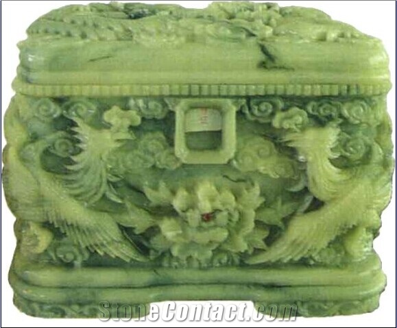 Onyx Stone Cinerary Casket