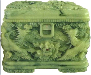 Onyx Stone Cinerary Casket