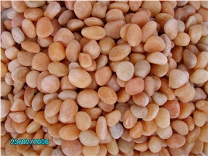 Polished Yellow Pebbles on Sale