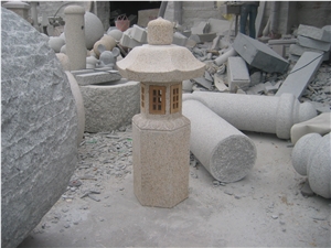 Popular G682 Granite Lantern, G682 Yellow Granite Lanterns Popular G682 Granite Lantern, G682 Yellow Granite Lanterns