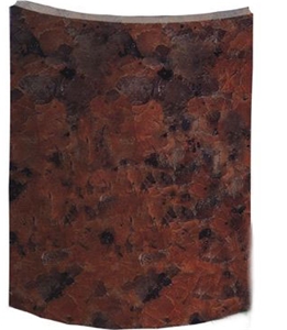 Roman Columns & Pillars,Red Granite Round Column,Constructive Stone Column