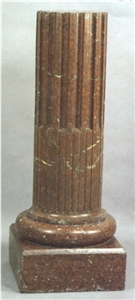 Round Columns & Pillars,Red Granite Column