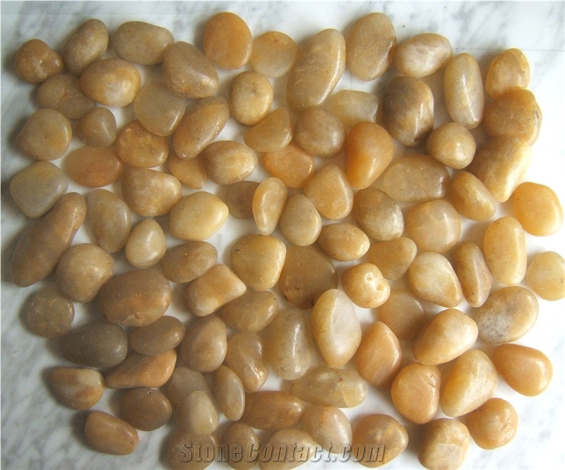 Size Of 1-2cm Yellow Pebble