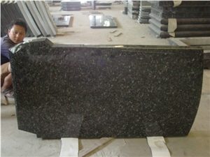 Tan Brown Granite Headstone, Gravestone, Tombstone