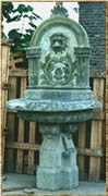 Wall Mounted Fountains,Beige Marble Garden Fountains