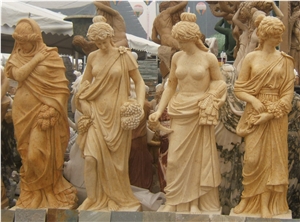 western figure statue,woman stone sculpture,beige marble human stone carving