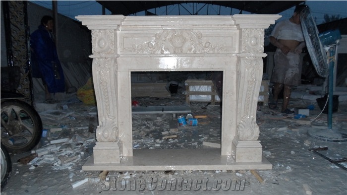 white fireplace mantel,modern fireplace mantel,stone fireplace mantel