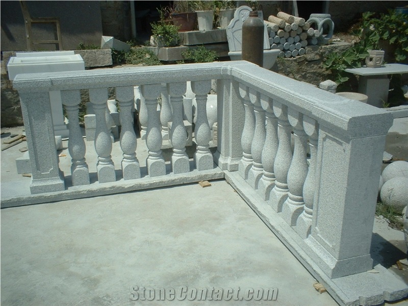 White Granite Balustrade & Railings