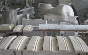 White Marble Special Shape Line