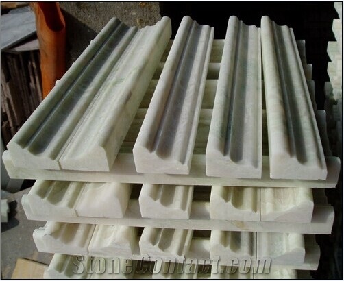 White Marble Special Shape Liner