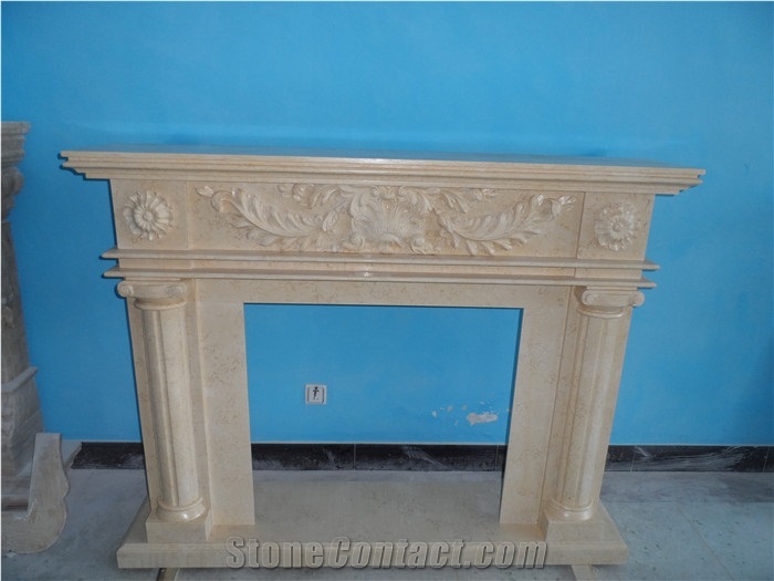 yellow fireplace mantel,modern fireplace mantel,stone fireplace mantel