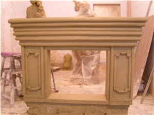 yellow fireplace mantel,modern fireplace mantel,stone fireplace mantel