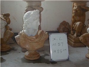 Yellow Marble Statue,Figure Statue