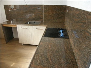 Multicolor Red Granite Countertops