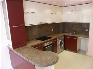 Multicolor Red Granite Countertops