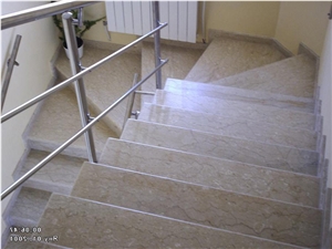 Perlato Royal Limestone Stairs