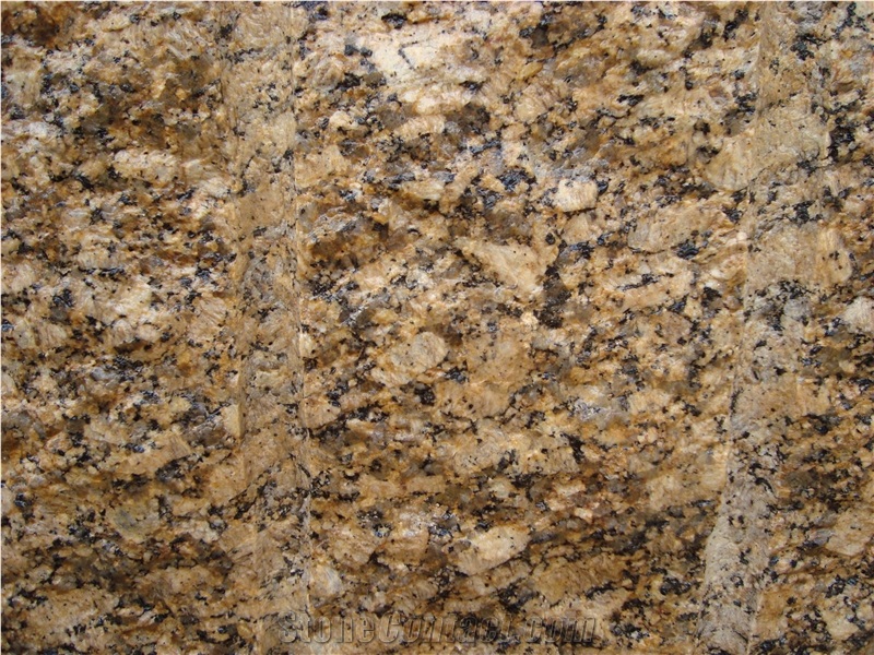 Giallo Fiorito Granite Block, Brazil Yellow Granite