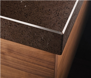 Sial Starlight Brown Technistone Kitchen Countertop