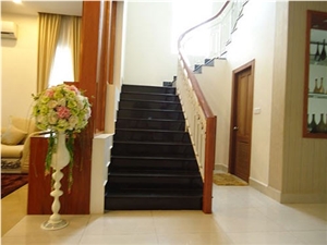 Absolute Black Granite Stairs