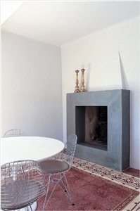 Camino in Pietra Serena, Fireplace in Pietra Serena