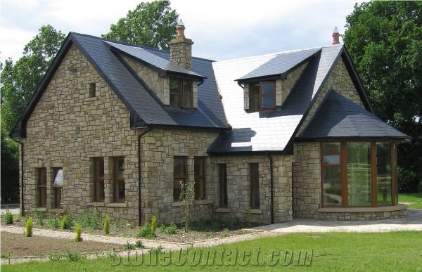 Mountcharles Sandstone Walling, Brown Sandstone walling 