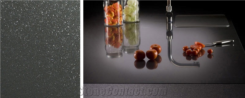 Carbono Colour Platinum Series Silestone Countertop