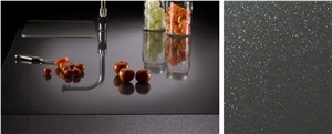 Silestone Carbono Quartz Stone Countertops