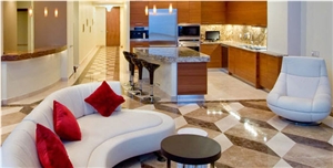 Golden Moon Granite Kitchen Countertop